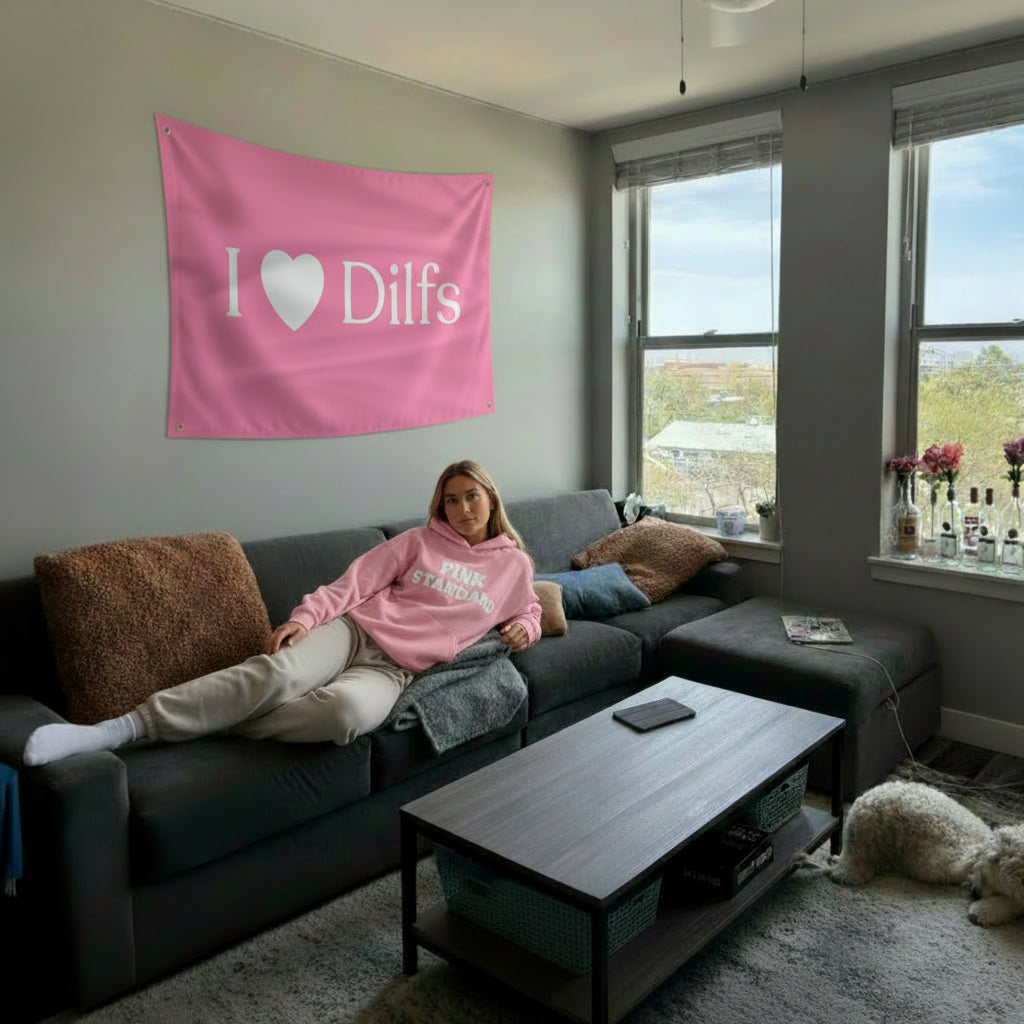 I Love Dilfs Flag