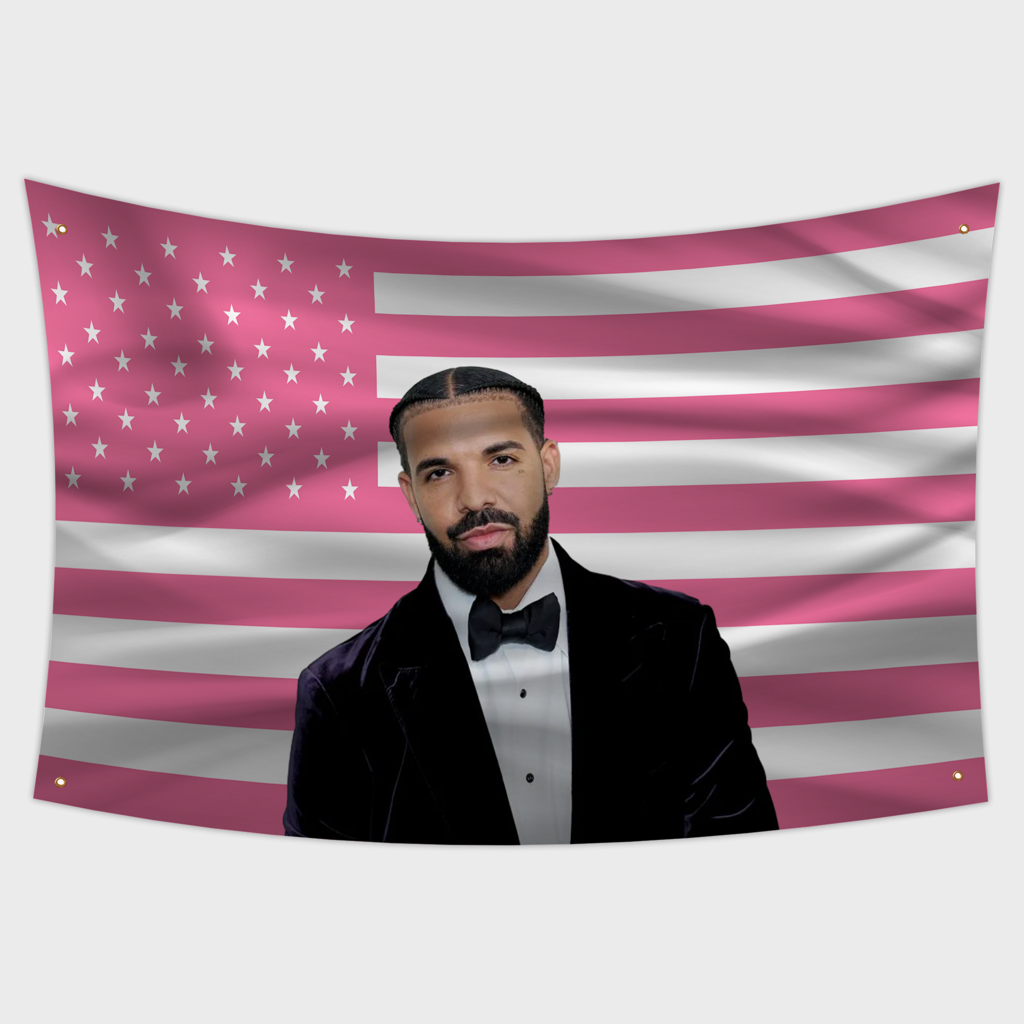 Drake Pink American Flag
