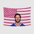 Josh Allen Pink American Flag