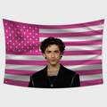 Timothée Chalamet Pink American Flag