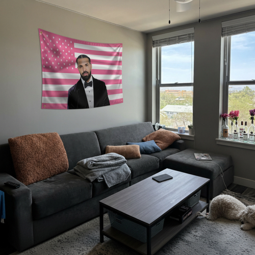 Drake Pink American Flag