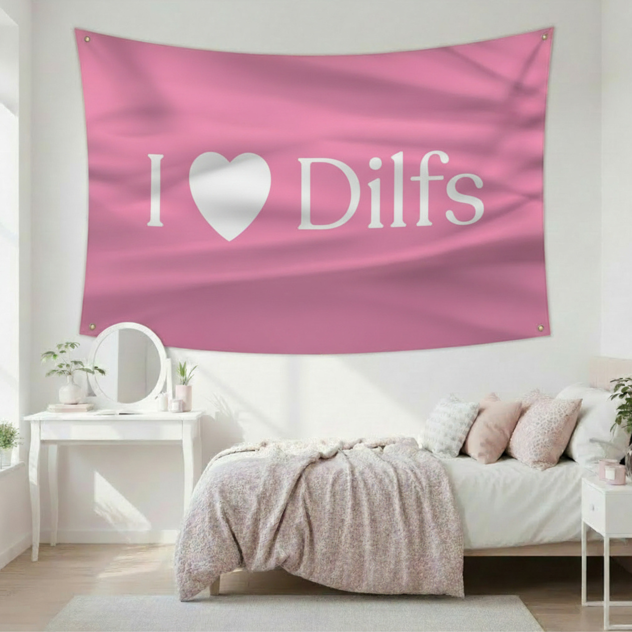 I Love Dilfs Flag