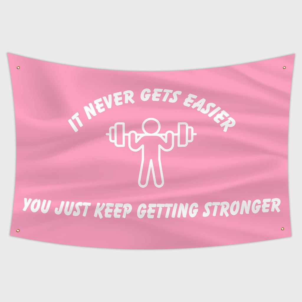 It Doesn't Get Easier Flag